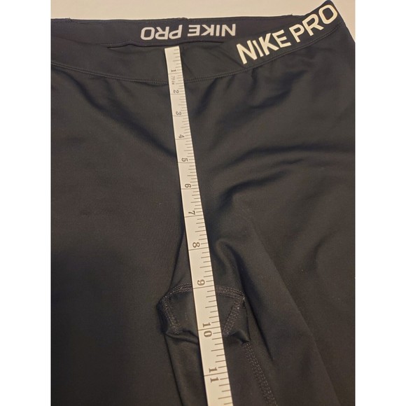 Nike Pro Dri Fit  Capri Leggings Women's Sz S Cropped Pants Black - Picture 8 of 10